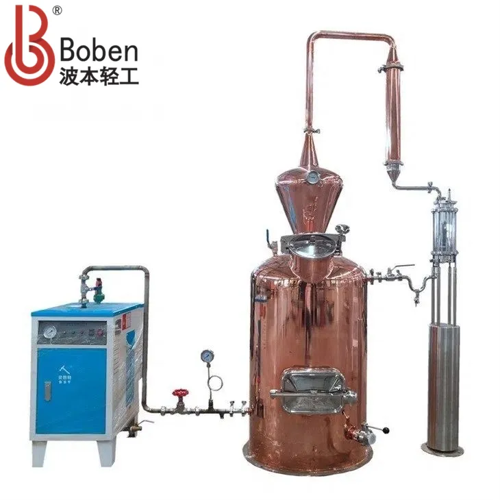 Copper Hydrosol Distiller Hydrolat Extractor