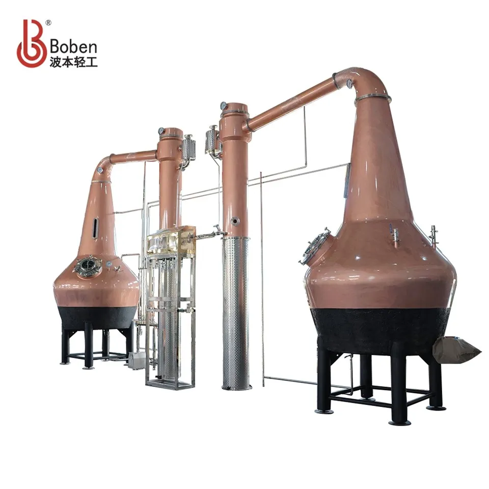 4000L Scottish Whisky Copper Two Pot Stills (Malt Whisky) Disilation